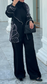 Black & White Detailed Blazer