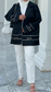 Black Chain Blazer