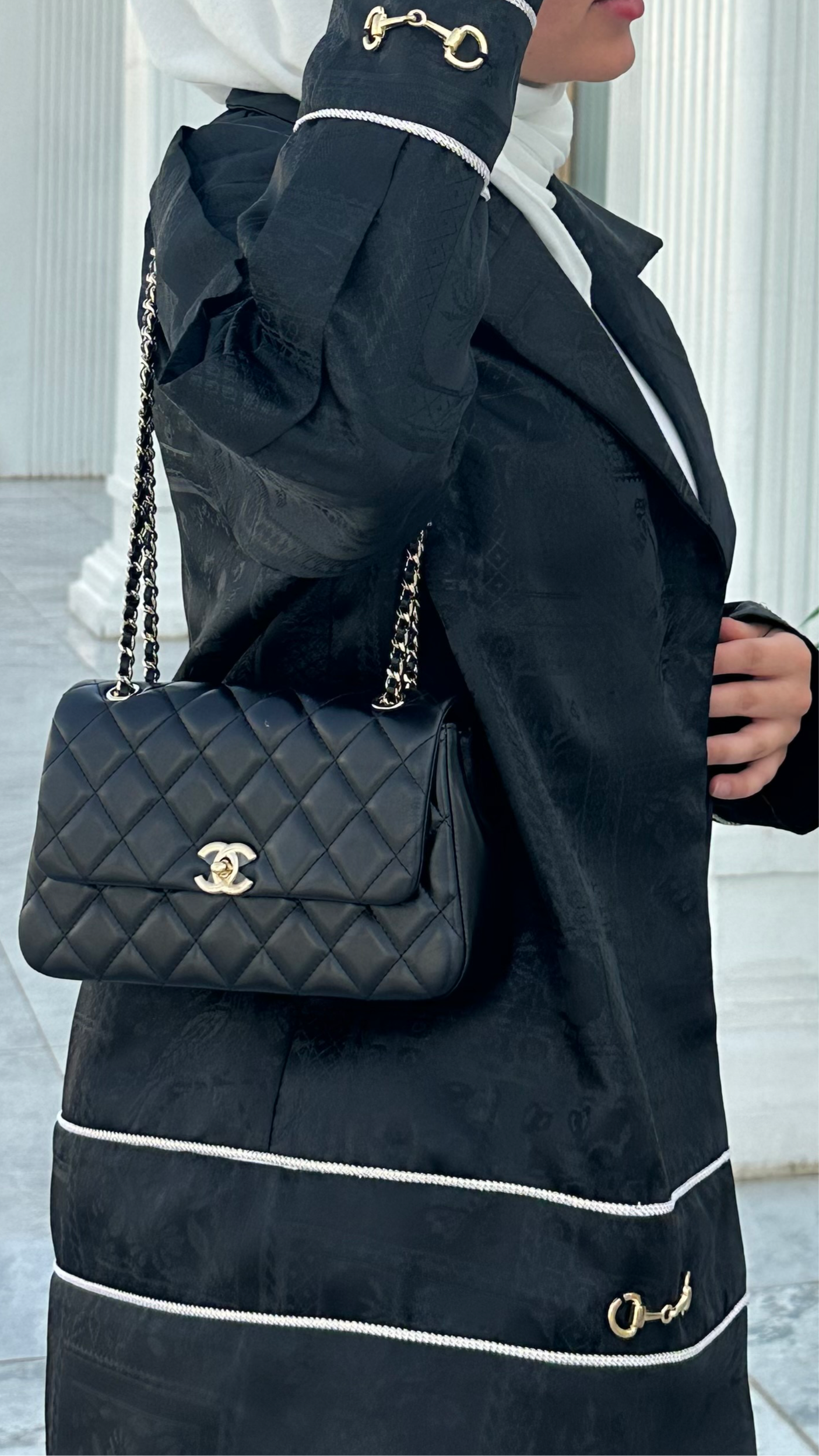 Black Chain Blazer