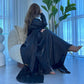 Crystal Black Abaya