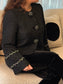 Bold Bottoms Black & Silver Blazer